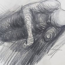 My project for course: Figure Drawing for Beginners. Fine Arts, Sketching, Pencil Drawing, Drawing, Realistic Drawing, and Figure Drawing project by Olga Boby - 10.15.2023