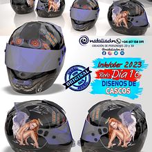 Día 16 Inktober #agv #agvhelmets #ls2helmets #ls2 #shoei #bell #bonustrack #scorpion #arail #ruroc #rurocmoto #helmets #airohhelmet #suomi #roof #inktober #notodoanimacion #3D #characterdesing #inktober2023 #inktober #diseñospersonalizados #moto #motorcy. Un projet de Design  , et 3D de Natalia DN - 15.10.2023