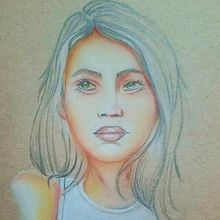 Mi proyecto del curso: Ilustración con pastel y lápices de colores. Traditional illustration, Fine Arts, Pencil Drawing, Drawing, Portrait Drawing, Realistic Drawing, and Artistic Drawing project by Grace Luna - 10.16.2023
