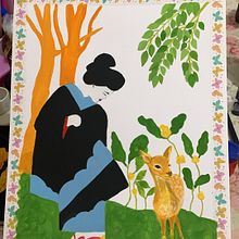 Meu projeto do curso: Introdução à tinta guache: viagem cromática ao Japão. Un progetto di Illustrazione tradizionale, Belle arti, Pittura e Pittura gouache di Cristina Lima - 16.10.2023