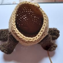 Meu projeto do curso: Técnicas de crochê: crie o seu amigurumi. Un proyecto de Artesanía, Diseño de juguetes, DIY, Crochet, Amigurumi, Diseño textil y Tejido de Helena Sofia Felisberto Coelho - 16.10.2023