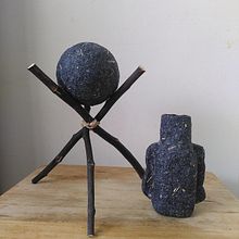 My project for course: Paper pulp objects. Un progetto di Artigianato, Product design, Papercraft, Interior Design, Upc, cling, Ceramica e DIY di metavdk - 16.10.2023