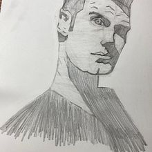 My project for course: Artistic Portrait Drawing: Capture Authentic Expressions. Un progetto di Illustrazione tradizionale, Belle arti, Bozzetti, Disegno a matita, Disegno, Disegno di ritratti, Disegno realistico, Disegno artistico e Disegno anatomico di Rachel Klopfenstein - 16.10.2023
