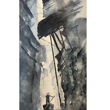 My project for course: Expressive Watercolor Painting: Create Compelling Illustrations. Een project van  Beeldende kunst, Schilderij y Aquarelschilderen van Walaii Mac - 17.10.2023