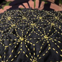 Mi proyecto del curso: Introducción al bordado japonés sashiko. Embroider, Fiber Arts, DIY, Upc, cling, and Textile Design project by Aguadementa - 10.17.2023