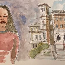 My project for course: Artistic Watercolor Sketching: Dare to Express Your Ideas. Traditional illustration, Sketching, Creativit, Drawing, Watercolor Painting, and Sketchbook project by y7dfcnx8rv - 10.18.2023
