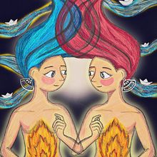 Mi proyecto del curso: Ilustración onírica de personajes femeninos. Un proyecto de Diseño, Ilustración tradicional, Dibujo a lápiz, Dibujo, Ilustración digital y Dibujo artístico de valentina.rios.2795 - 18.10.2023