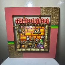 Arte peruano, con iconografia de cultura inca y pre inca.. Un proyecto de Artesanía de Jessica Rodriguez - 18.10.2023