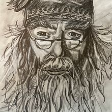 My project for course: Portrait Sketchbooking: Explore the Human Face. Sketching, Drawing, Portrait Drawing, Artistic Drawing, and Sketchbook project by Ann - 10.18.2023