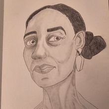 Mon projet du cours : Carnet de portraits : explorez le visage humain. Sketching, Drawing, Portrait Drawing, Artistic Drawing, and Sketchbook project by mariel14 - 10.18.2023