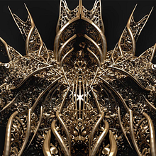 Flakes. Un progetto di Design, Architettura digitale, Arte concettuale, Design di prodotti digitali, Modellazione 3D e Progettazione 3D di Anastasiia Popova - 14.10.2023