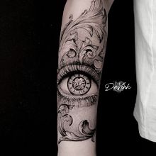Il mio progetto del corso: Tecniche di tatuaggio blackwork in fine line. Tattoo Design project by davevalo16 - 10.19.2023