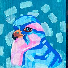 My project for course: Stylized Acrylic Painting: Explore Color and Shape. Painting, Acr, and lic Painting project by Jimena Kilgallion - 11.24.2023