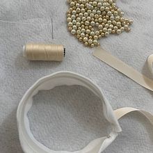 Mi proyecto del curso: Diseño de accesorios: confecciona tu colección de diademas Ein Projekt aus dem Bereich Erweiterungsentwicklung, Modedesign und Nähen von Valentina Benavides Diaz - 21.10.2023