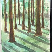 31Days 31Drawings 2023 day 20. Un proyecto de Dibujo, Pintura a la acuarela y Sketchbook de benoostrum - 20.10.2023