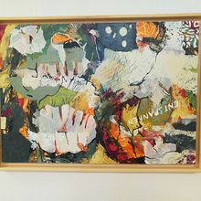 Meine erste Soloausstellung. Painting project by Regina Kaatz - 09.29.2023
