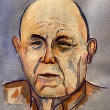 My project for course: Artistic Portrait with Watercolors. Fine Arts, Painting, Watercolor Painting, and Portrait Drawing project by y7dfcnx8rv - 10.21.2023