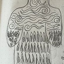 Mi proyecto del curso: Técnicas de creatividad: un gimnasio de ideas para dibujar. Traditional illustration, Creativit, Drawing, Digital Drawing, and Sketchbook project by gabyf99 - 10.21.2023