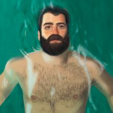 Náufrago. Un proyecto de Ilustración tradicional, Diseño de personajes, Dibujo, Ilustración digital, Dibujo realista, Dibujo digital, Pintura digital e Ilustración editorial de Antonio Ufarte - 02.10.2022