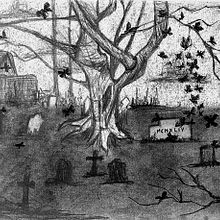 TEG- Dibujo referente con gráfito. Drawing project by yaiza alcalá mateo - 10.22.2023