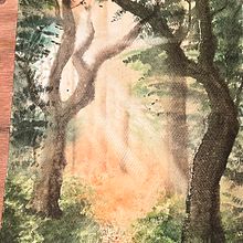 Mon projet du cours : Paysages oniriques à l'aquarelle : capturez la lumière. Un progetto di Pittura e Pittura ad acquerello di g2jcv9ctyf - 22.10.2023
