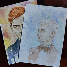My project for course: Expressive Manga Illustration in Watercolor. Projekt z dziedziny Trad, c, jna ilustracja,  R, sunek, Malowanie akwarelą i Manga użytkownika Claudia T. - 22.10.2023