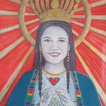 Vírgenes Latinas. Projekt z dziedziny Trad, c i jna ilustracja użytkownika Verónica Roggero - 15.10.2023