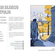 Mi proyecto del curso: Claves para crear un porfolio de ilustración profesional. Een project van Traditionele illustratie, Portfoliobeheer y Management En Productiviteit van CESAR ALONSO PORRAS - 23.10.2023