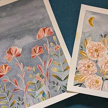 Mon projet du cours : Création de palettes de couleurs à l’aquarelle. Projekt z dziedziny Trad, c, jna ilustracja,  Sztuki piękne,  Malarstwo, Malowanie akwarelą i Teoria barw użytkownika Anne-Sophie GALAIS - 23.10.2023