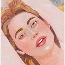 Mi proyecto del curso: Retrato ilustrado en acuarela. Projekt z dziedziny Trad, c, jna ilustracja,  Sztuki piękne,  Malarstwo,  R, sunek, Malowanie akwarelą, Portret,  R, sunek art, st i czn użytkownika M Gabriel Domínguez López - 23.10.2023