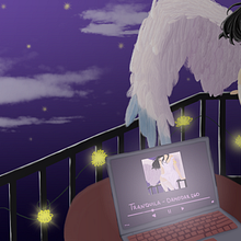 Imagen de fondo para canción de youtube . Desen de Mica Ortubia - 10.19.2023