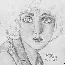  Dibuix Personal - Dibuix a llàpis de Carmen Mondragón  . Desen în creion de Meritxell Esteve Avileo - 10.23.2023