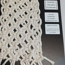 Mi proyecto del curso: Muestrario de nudos de macramé. Een project van Ontwerp van accessoires, Craft, Textiel, Macramé y Textielontwerp van soniagracia700 - 24.10.2023