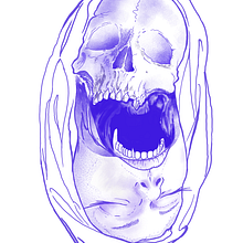 Comenzó siendo un tattoo con temática oscura, para promocionar, a un cliente le llamo la atención y lo solicito pero pidió cambios, pues el tiene la idea de una manga con temática de cultura azteca y maya, al realizar los cambios quedo fascinado. Un projet de Conception de tatouage de alexxmoraseg - 22.10.2023