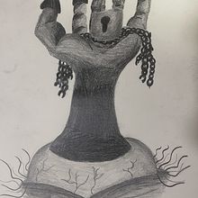 TG Mà de Pazuzu a Grafit Ein Projekt aus dem Bereich Traditionelle Illustration von Pau Forte - 24.10.2023