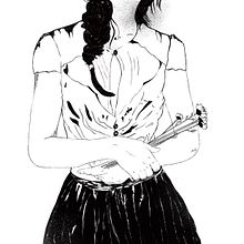 Devant Moi.   . Traditional illustration, Drawing, Digital Illustration, Portrait Drawing, and Digital Drawing project by Raquel - 10.24.2023