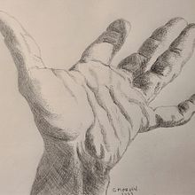 My project for course: Anatomical Drawing of Limbs, Hands and Feet. Un progetto di Belle arti, Bozzetti, Disegno a matita, Disegno, Disegno di ritratti, Disegno realistico, Disegno artistico, Sketchbook, Disegno anatomico e Illustrazione con inchiostro di Grant Marven - 25.10.2023