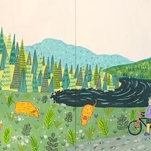 Mijn project van de cursus: Gouache illustraties voor je reisschetsboek. Painting, Drawing, Sketchbook, and Gouache Painting project by Meike Duineveld - 10.25.2023