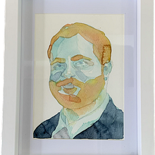 Il mio progetto del corso: Ritratto artistico ad acquerello. Fine Arts, Painting, Watercolor Painting, and Portrait Drawing project by Mattia Fisicaro - 10.25.2023