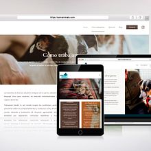 Página web para educadores caninos. Un proyecto de Diseño Web de El estudio de Coco - 25.10.2023