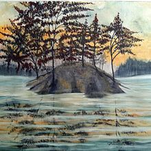 Mi proyecto del curso: Paisajes en acuarela: técnicas y herramientas experimentales. Un progetto di Belle arti, Pittura e Pittura ad acquerello di mafalomir - 25.10.2023