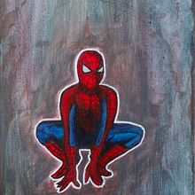 My project for course: Character Illustration with Acrylic. Traditional illustration, Character Design, Painting, Comic, Acr, and lic Painting project by J Cochey - 10.22.2023