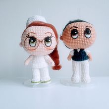 Mi proyecto del curso: Amigurumis: personas tejidas a crochet. Un proyecto de Artesanía, Diseño de juguetes, Tejido, Crochet, Amigurumi y Diseño textil de yenniruthgalindo - 25.10.2023