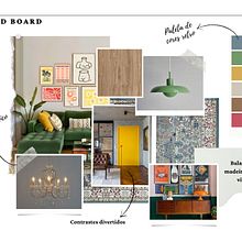 Meu projeto do curso: Cor aplicada ao design de interiores. Interior Design, Decoration, Interior Decoration, Color Theor, and Spatial Design project by Helena Araujo - 10.25.2023