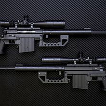 CheyTac M200 Intervention. Design, e 3D projeto de Víctor Ochoa Diz - 26.10.2023