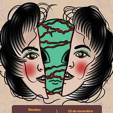 Meu projeto do curso: Cartazes de rock ilustrados. Advertising, Vector Illustration, and Poster Design project by Nicholas Shwaszner - 10.26.2023