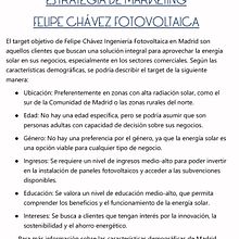 INFORME DE ESTRATEGIA DE MARKETING EMPRESA FOTOVOLTAICA. Creative Consulting, Design Management, Management, Productivit, Business, and Artificial Intelligence project by Alberto Chamón - 10.27.2023
