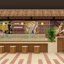 Mi proyecto del curso: Diseño de interiores para restaurantes . Interior Architecture, Interior Design, Interior Decoration, Retail Design, and Spatial Design project by VALERIA CAMMAROTO - 10.27.2023