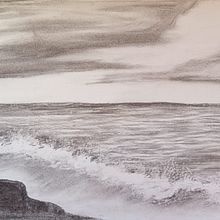 TEC- carboncillo. Een project van  Tekening van lucibomb - 27.10.2023