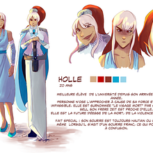 Mon projet du cours : Création de personnages de manga. Un projet de Illustration traditionnelle, Conception de personnages, B, e dessinée , et Manga de Hilarion Von Wood - 27.10.2023